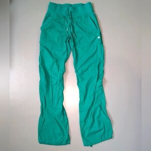 Green Lululemon Dance Studio Pants size 4
